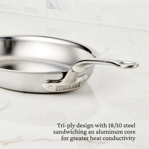 Hestan Provisions Stainless Steel Oval Fish Pan
