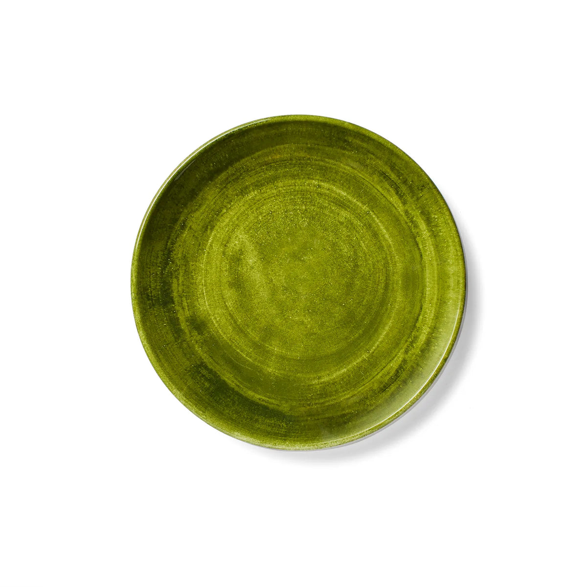 Sur La Table Orchid Solid Green Melamine Dinner Plate