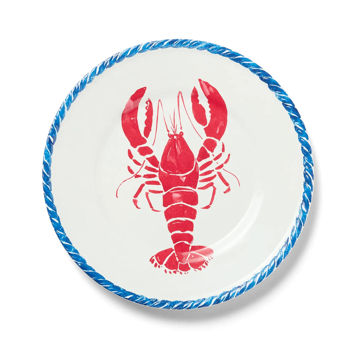 Sur La Table Seaside Lobster Melamine Dinner Plate