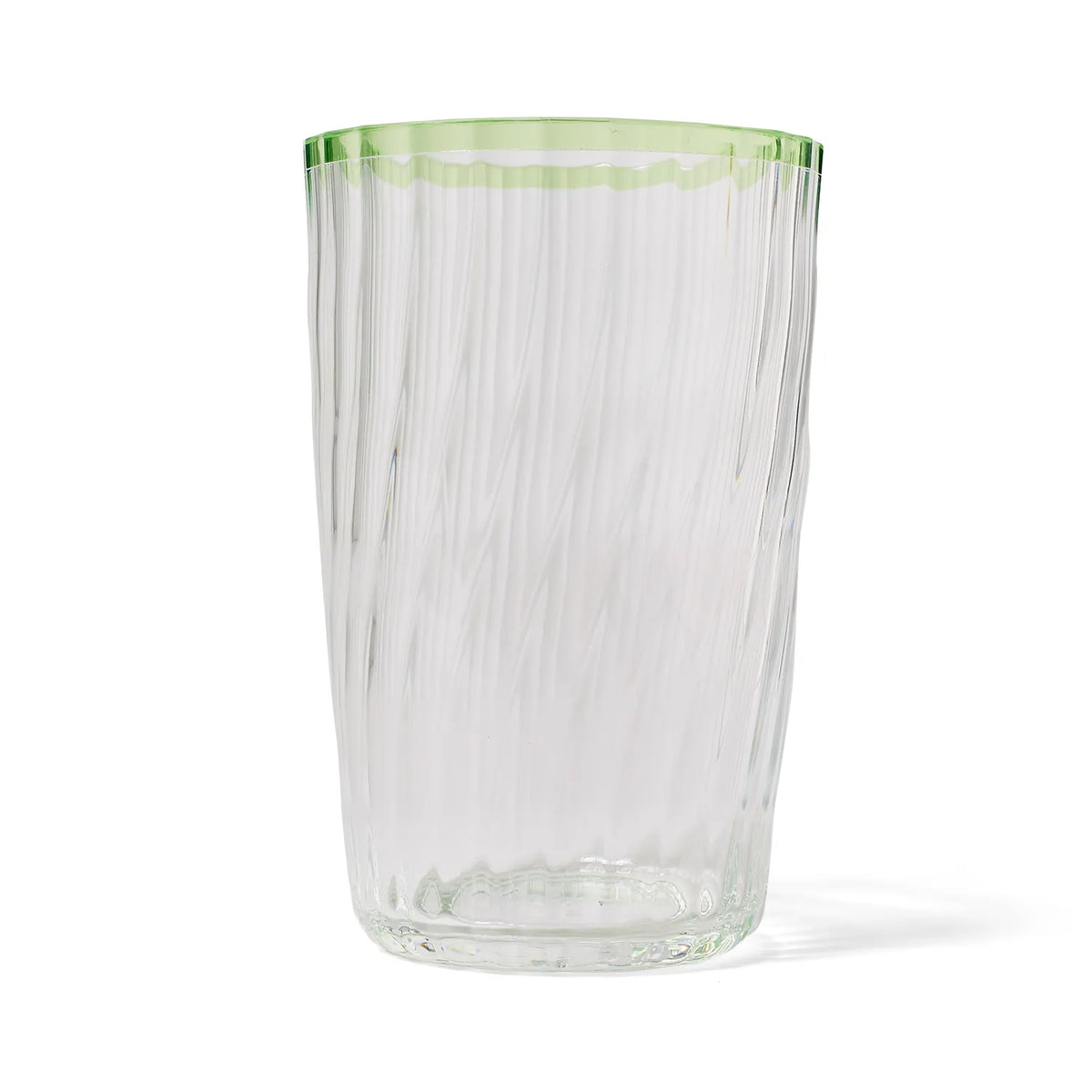 Sur La Table Orchid Optic Swirl Melamine Highball Glass