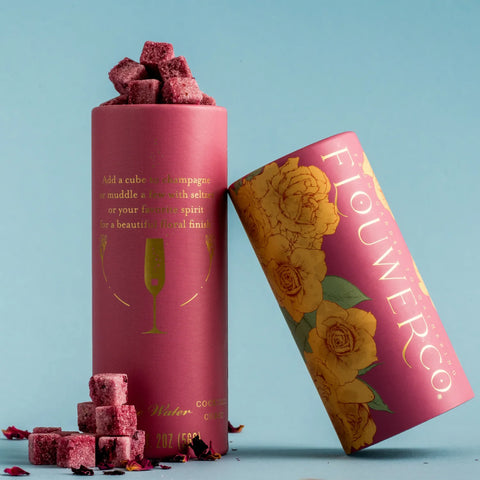 Flouwer Co. Rose Water Cocktail Cubes