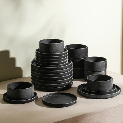 Stone Lain Bao Stoneware 12-Piece Dinnerware Set