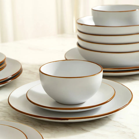 Stone Lain Brasa Stoneware 16-Piece Dinnerware Set