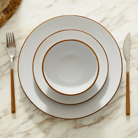 Stone Lain Brasa Stoneware 16-Piece Dinnerware Set