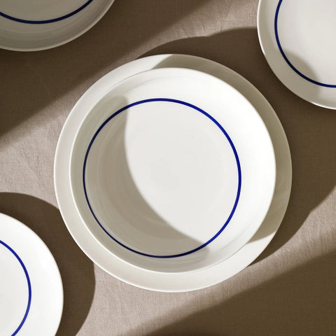 Stone Lain Luna Porcelain 12-Piece Dinnerware Set
