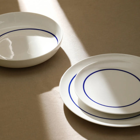 Stone Lain Luna Porcelain 12-Piece Dinnerware Set