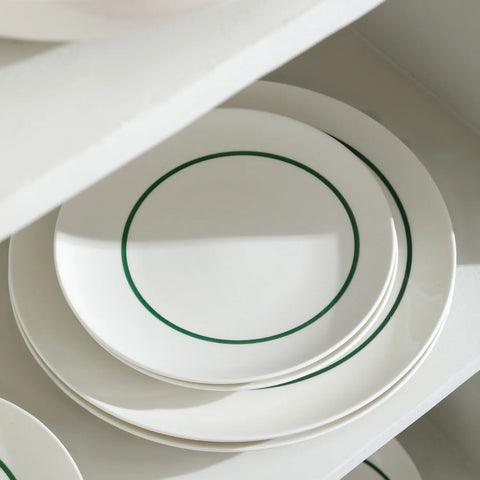 Stone Lain Luna Porcelain 12-Piece Dinnerware Set
