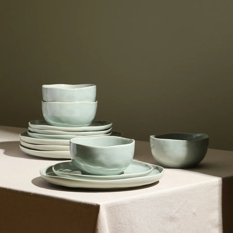 Stone Lain Mirella Stoneware 12-Piece Dinnerware Set