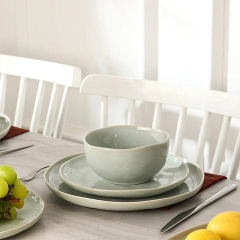 Stone Lain Mirella Stoneware 12-Piece Dinnerware Set