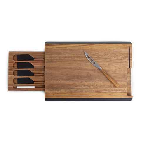 Picnic Time Formaggio Cheese Board & Tools Set