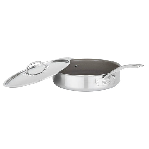 Viking PureGlide Pro 3-Ply Sauté Pan with Glass Lid, 4.5 qt.