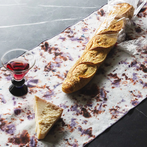 Goldie Home Marble Runner, 90" x 16"