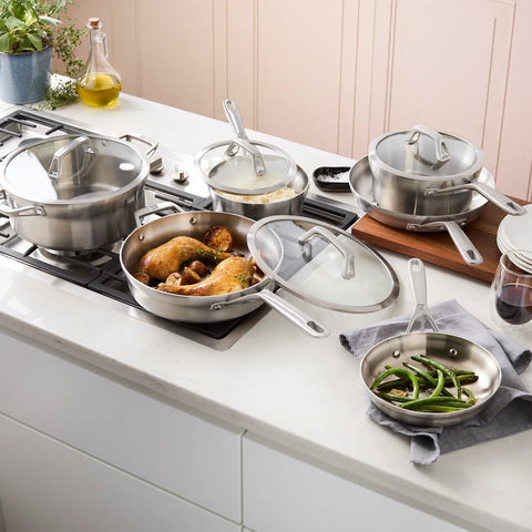 Zwilling Motion Stainless Steel 10-Piece Cookware Set