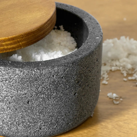 Verve Culture Colima Sea Salt with Salt Cellar