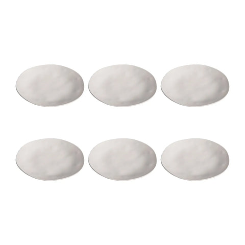 Tar Hong Organic Melamine Dinner Plates, Set of 6
