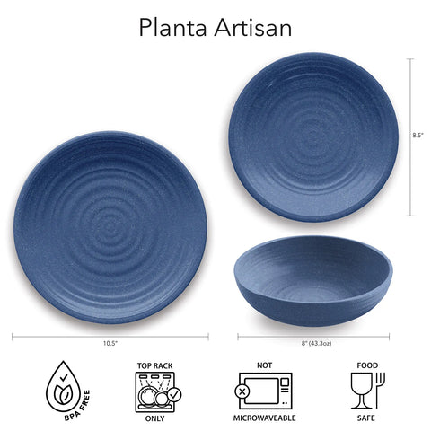 Tar Hong Planta Dinner Plates, Set of 6