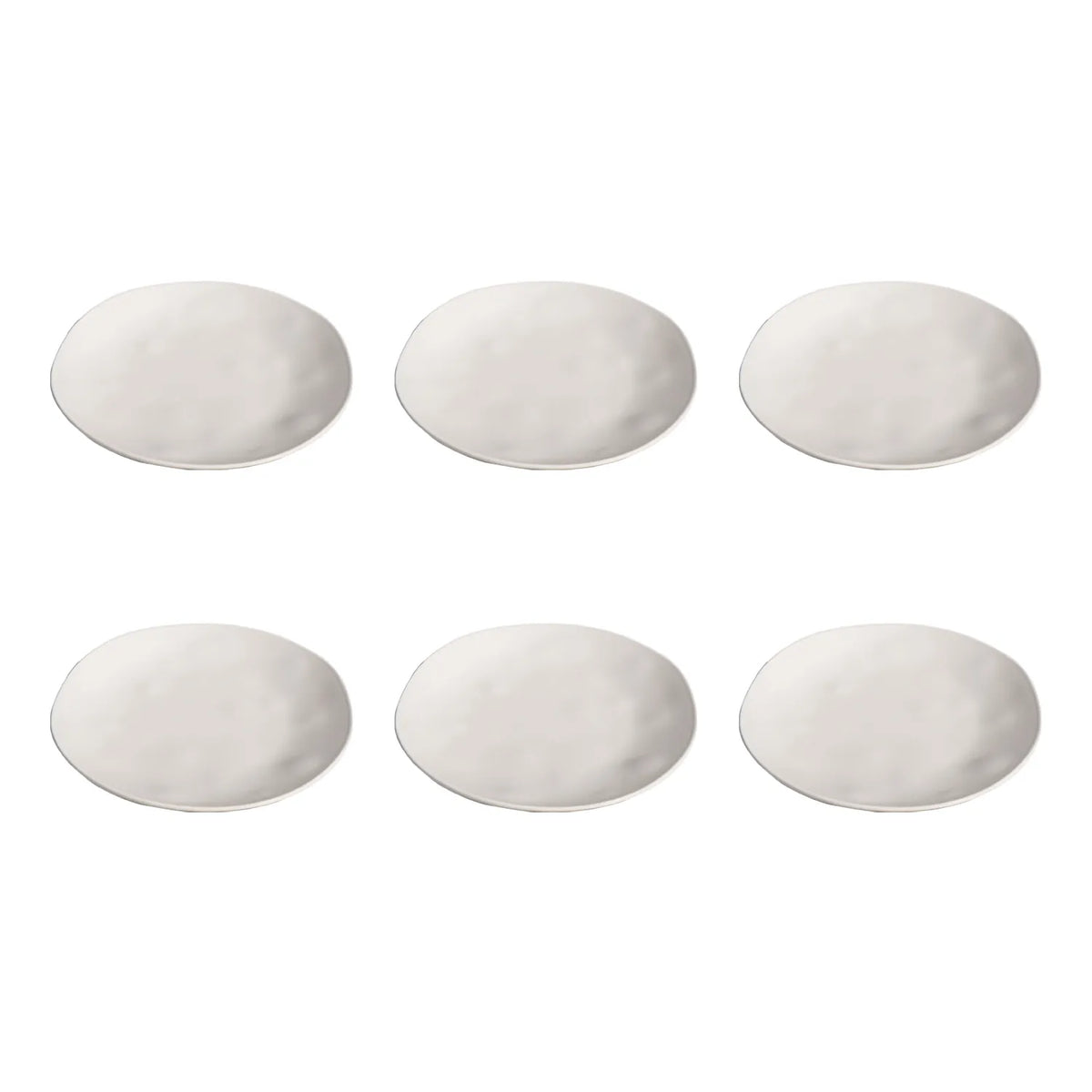 Tar Hong Organic Melamine Salad Plates, Set of 6