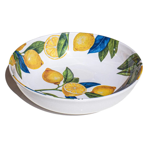 Tar Hong Lemon Orchard Melamine Serving Bowl