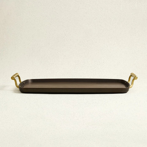 Smithey Polished Cast Iron Double Burner Griddle, 18"x12"
