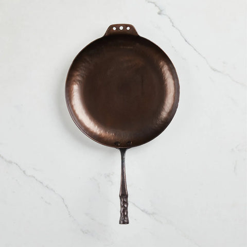 Smithey Carbon Steel Farmhouse Skillet, 12"
