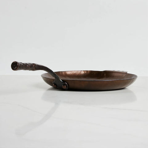 Smithey Carbon Steel Farmhouse Skillet, 12"
