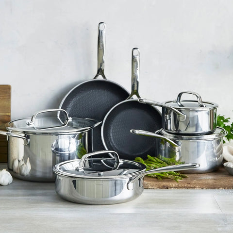 GreenPan Spectra Thermobond Hybrid Ceramic Nonstick 10-Piece Cookware Set