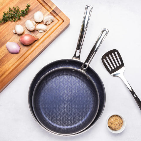 Viking HybridPlus Ceramic Nonstick Skillets, Set of Two, 9.5" & 11"