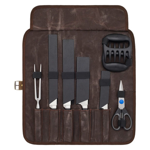 Zwilling Forged Accent 9-Piece Barbecue Carving Tool Set