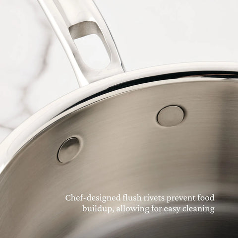 Hestan ProBond Luxe Stainless Steel Butter Warmer, 0.75qt.