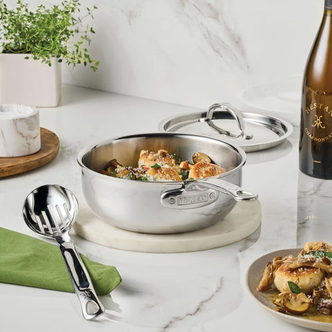 Hestan ProBond Luxe Stainless Steel Saucier with Lid, 2qt.