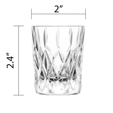 Fortessa Age Shot Glasses, Set of 4