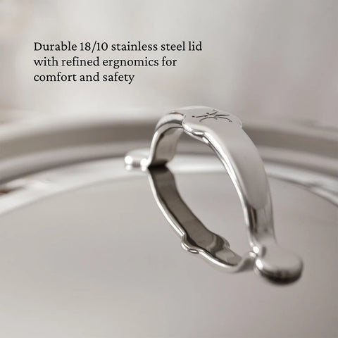 Hestan ProBond Luxe Stainless Steel Dutch Oven, 5 qt.
