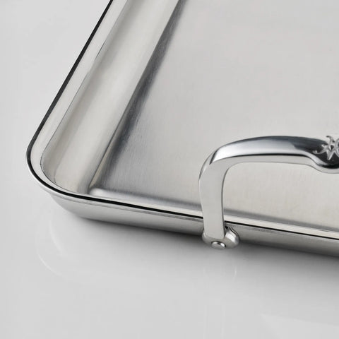 Hestan Provisions Stainless Steel Double Burner Griddle
