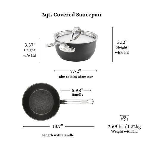 Hestan TITUM® Fusion Nonstick 10-Piece Cookware Set
