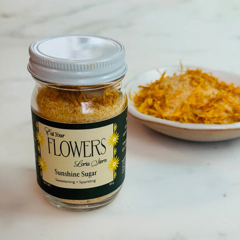 Eat Your Flowers Sunshine Sprinkle Sugar