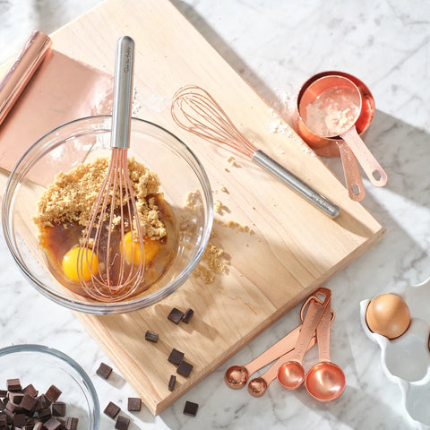 Sur La Table Copper Measuring Spoons, Set of 4