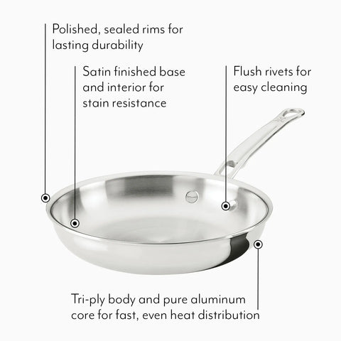 Hestan ProBond Luxe Stainless Steel 5-Piece Cookware Set