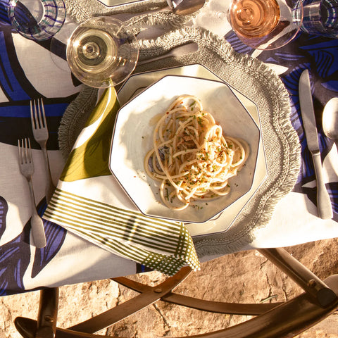 Mariana Velásquez x Sur La Table Calla Lily Napkin
