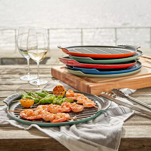 Le Creuset Round Bistro Grill, 12.5"
